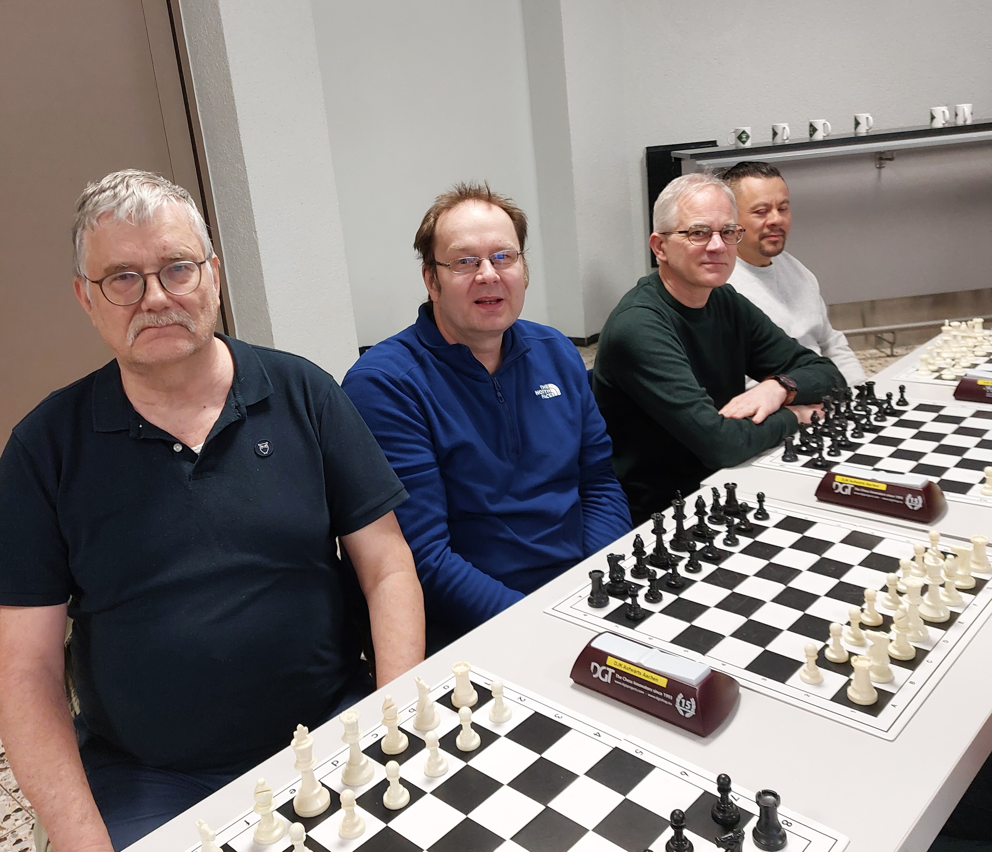 Team für das  4er Blitz-Turnier